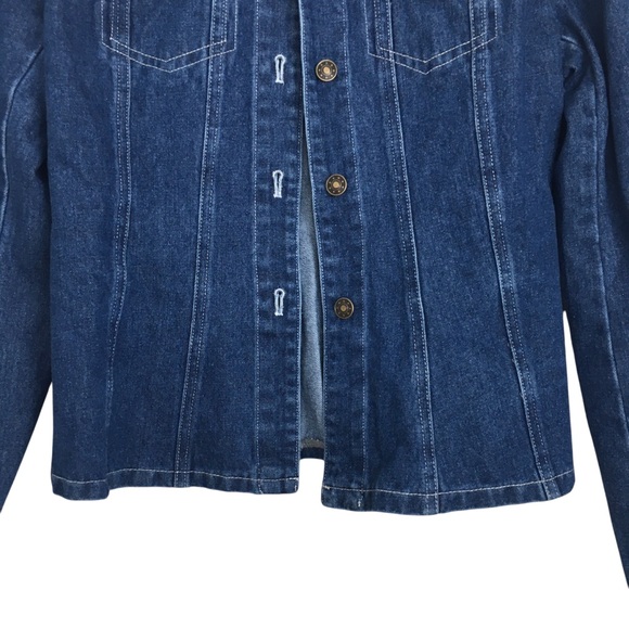 Lioness Rider Denim Jacket Large - Picture 7 of 16